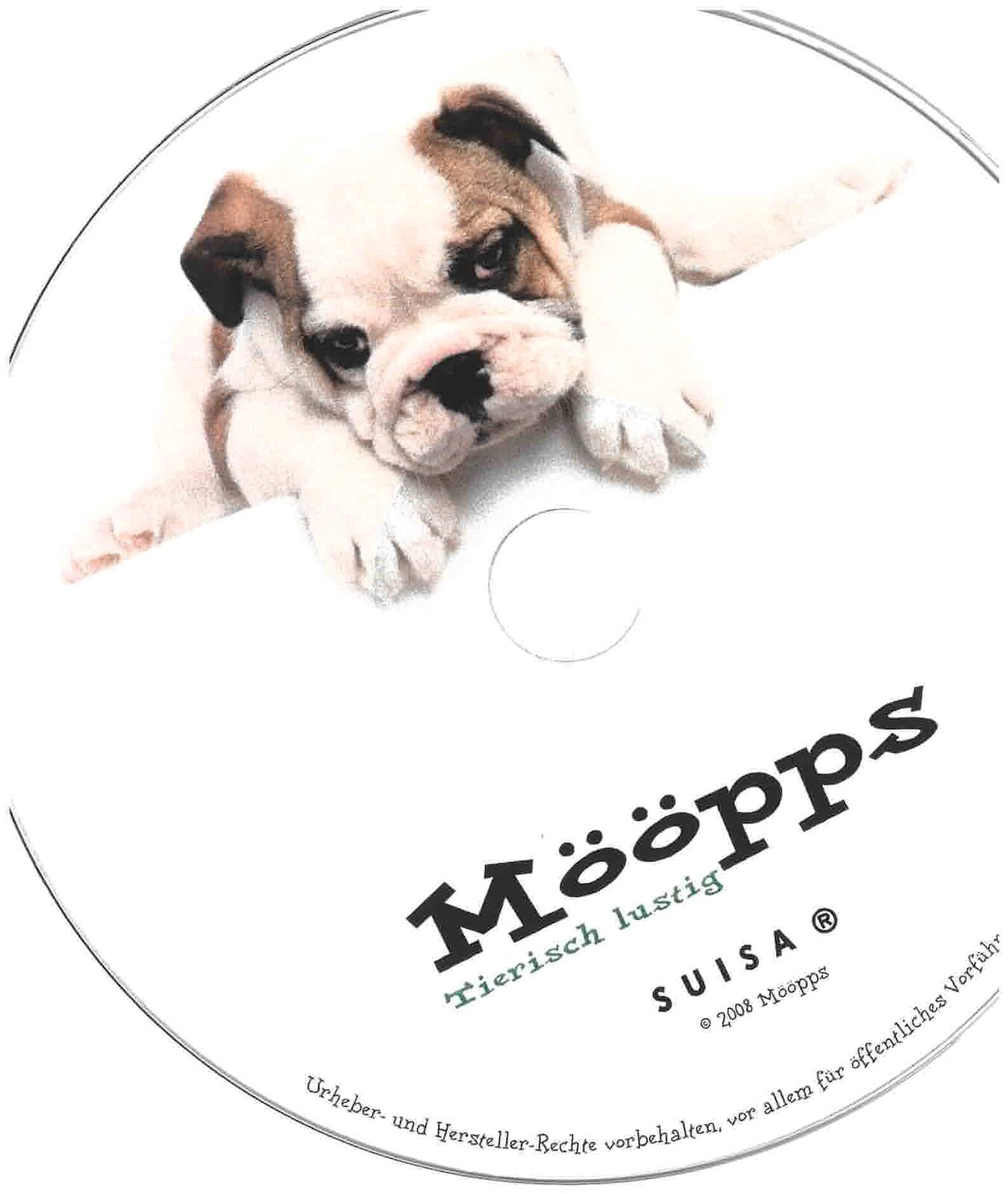 CD «Tierisch Lustig» — Disc, © 2008 Mööpps